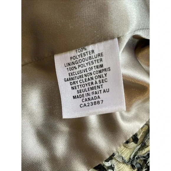 Catherine Curtis Floral Blazer Sz 8 Artsy Limited Edition Whimsigoth Canada Made - Picture 13 of 13